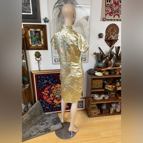 Dragons & Phoenix Mandarin Chinese Dress - Picture 10 of 15